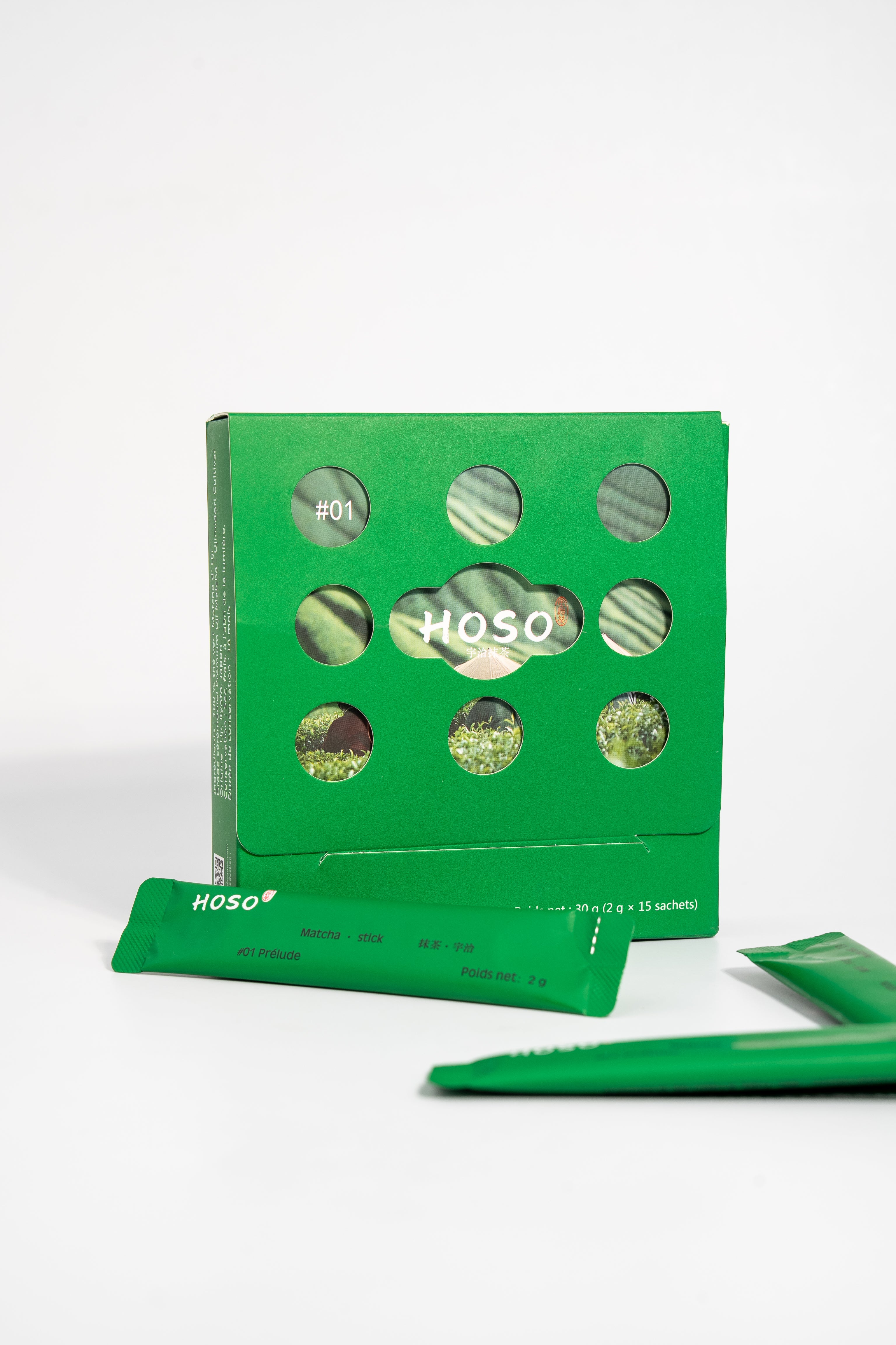 Kit Voyage Matcha Cérémonie « Prélude » - 15 sachets individuels (2gx15)