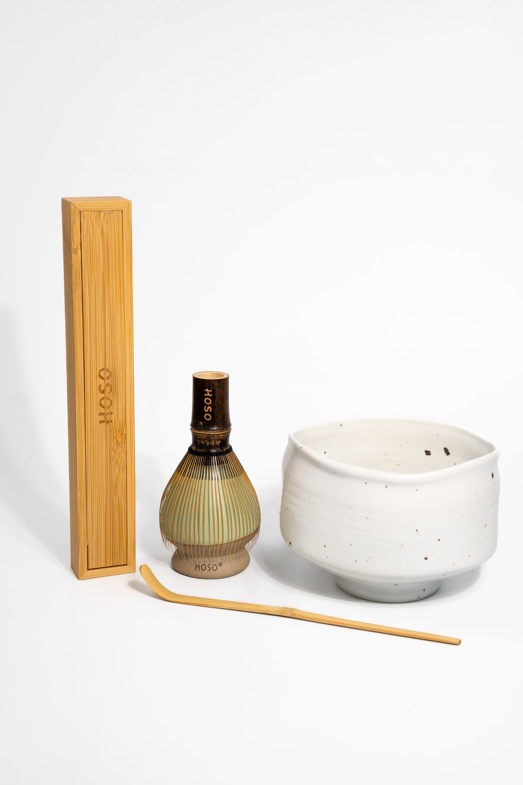 Kit Accessoires Matcha – Bol, Chasen Bambou, Cuillère & Support