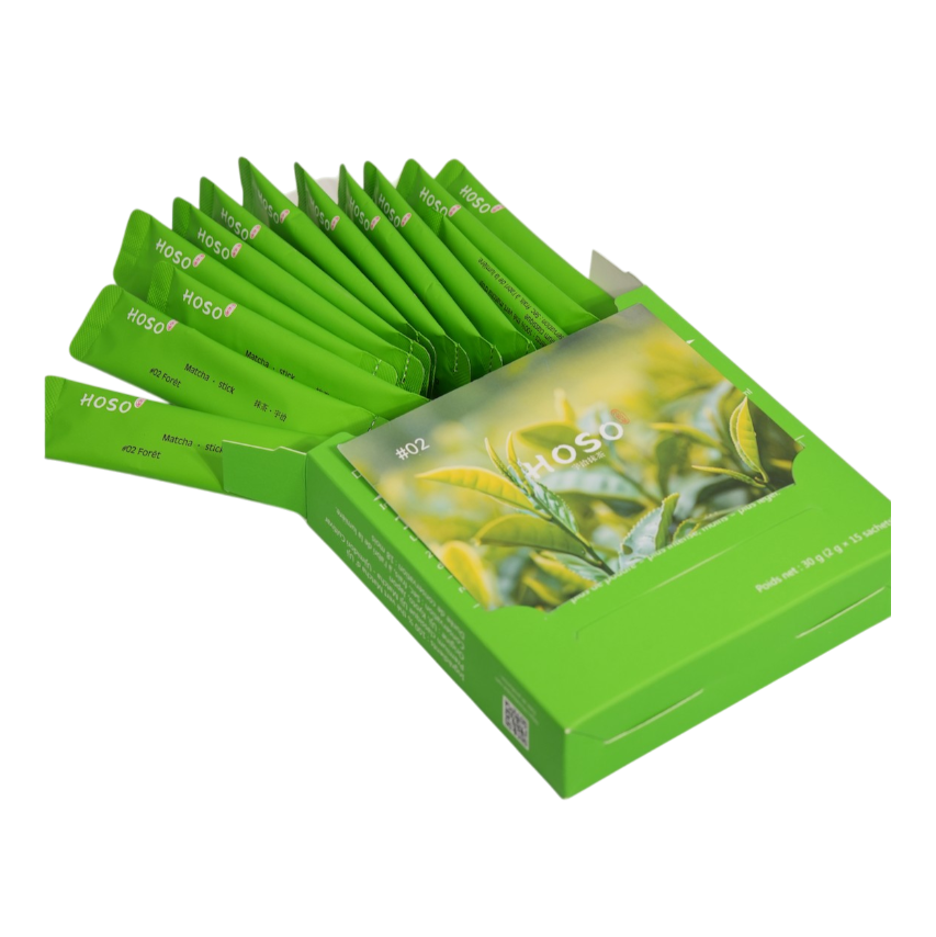 Kit Voyage Matcha « Forêt » - 15 sachets individuels (2gx15)
